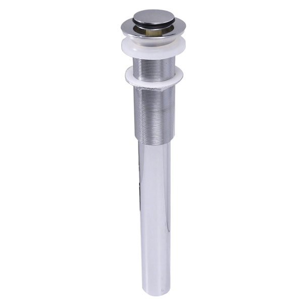 Chrome Plated Lavatory Pop-up Drain without Overflow Holes